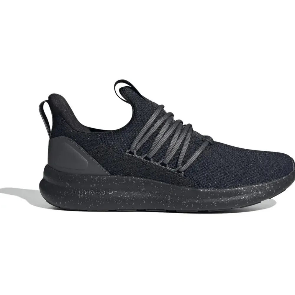 adidas Men's Lite Racer Adapt 7.0 Sneaker. Black/Grey/Iron Metallic, Size 11